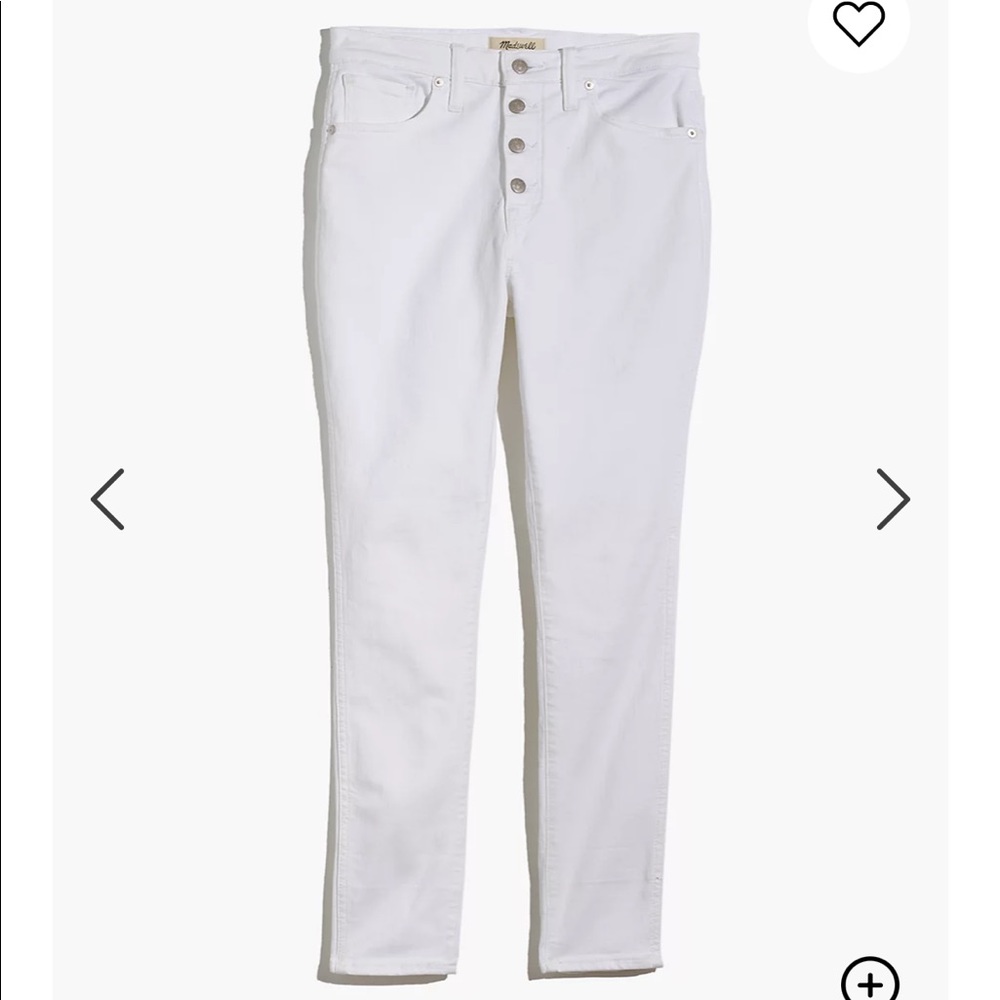 Madewell Curvy High-Rise Skinny Crop Jeans